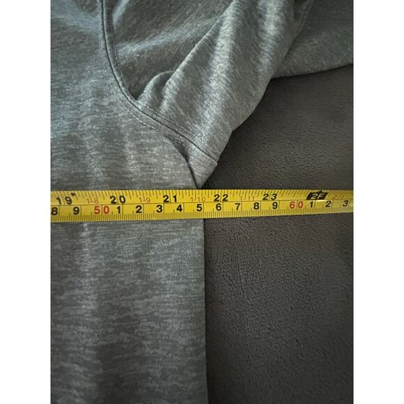 TCU Horned Frogs Shirt Men L Gray Purple Colosseum Athletics 1/4 Zip Pullover - Picture 5 of 8